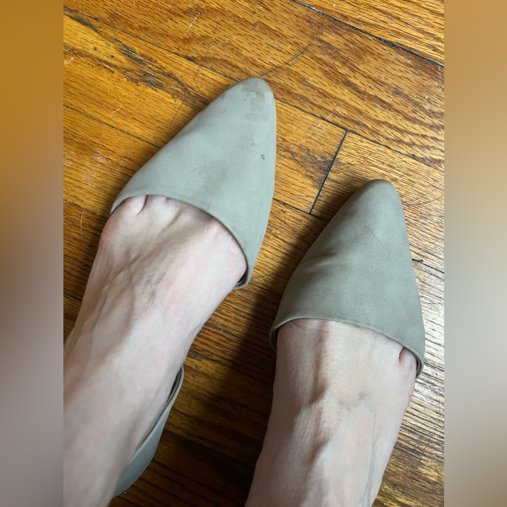 Well worn flats